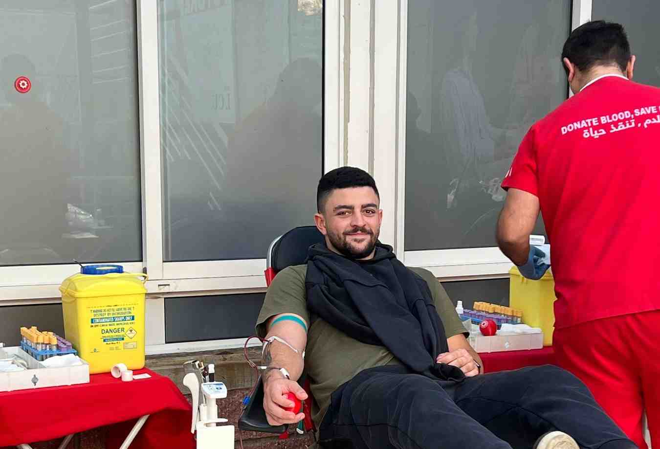 A Blood Drive Day at the Lebanese Canadian University in Collaboration with the Lebanese Red Cross