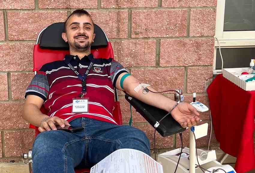 A Blood Drive Day at the Lebanese Canadian University in Collaboration with the Lebanese Red Cross