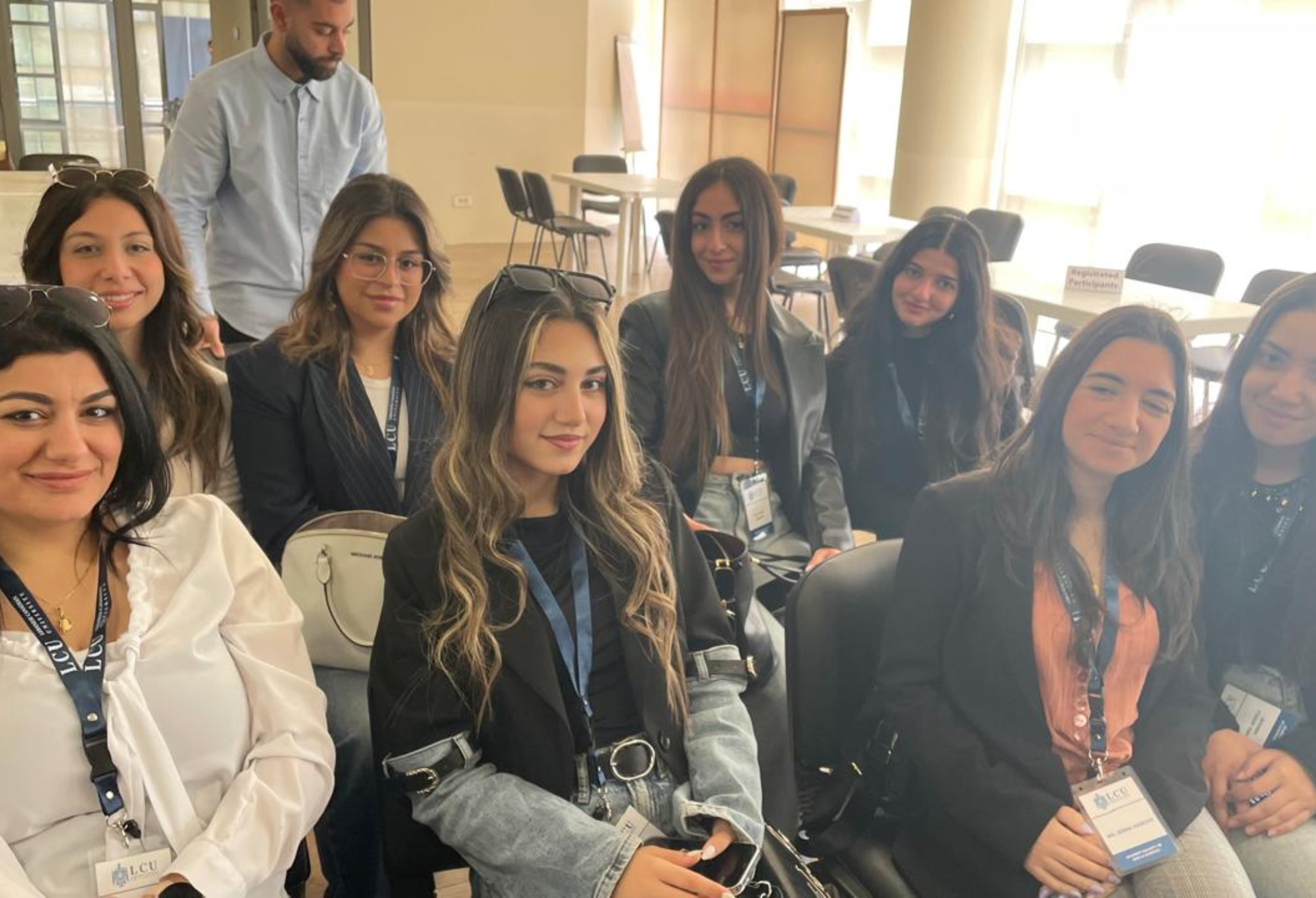 Graphic Designers Students participated in AI