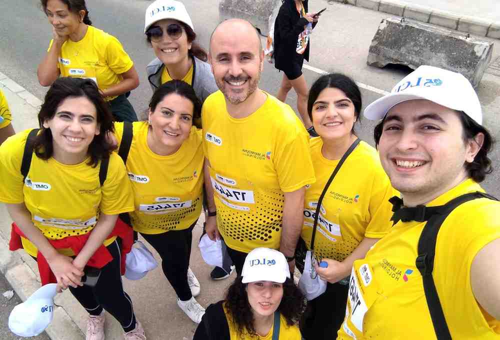 LCU is running for a cause - Beirut Marathon